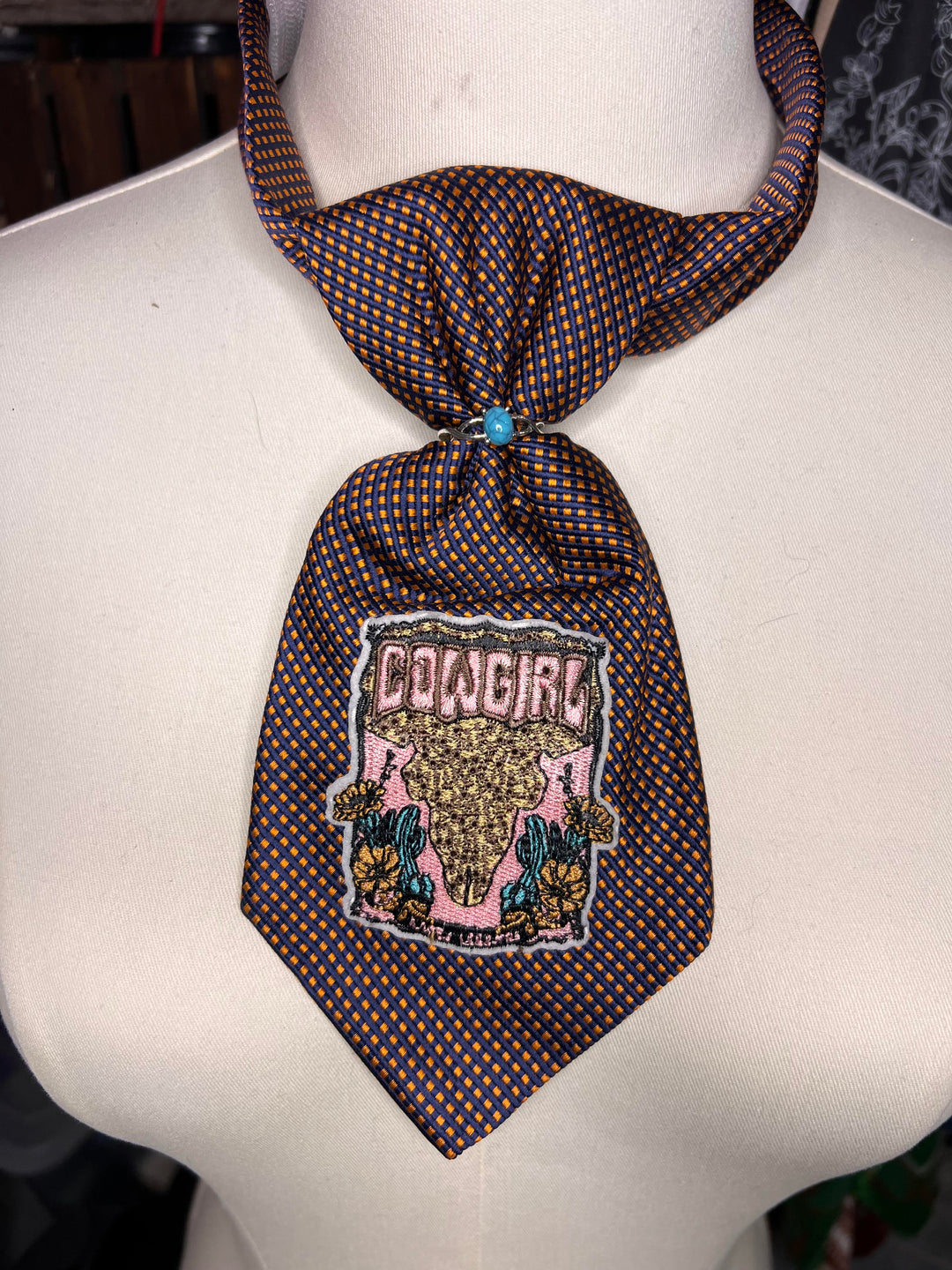 The Cowgirl State of Mind Shorty Tie