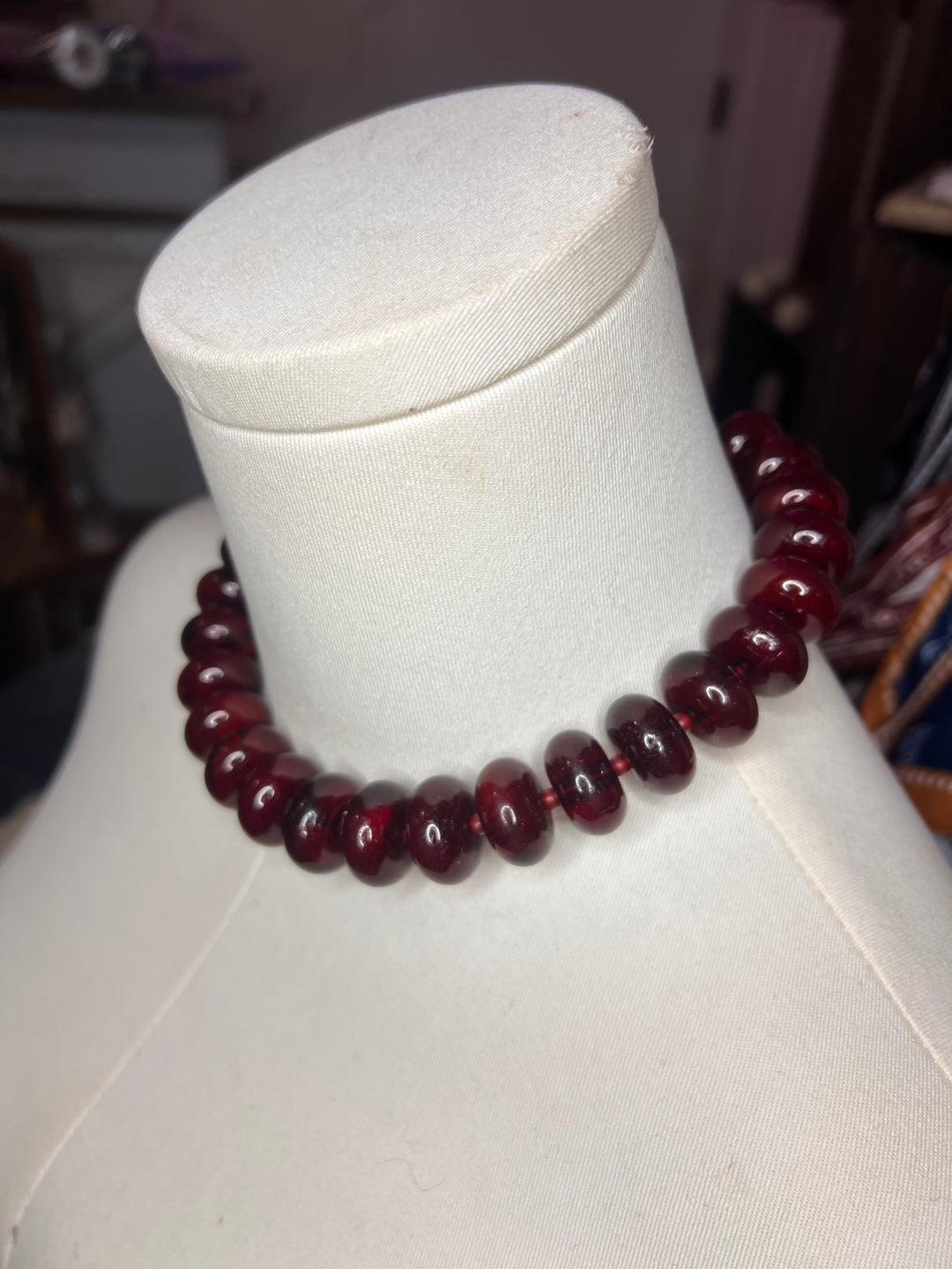 The Crimson Belle Necklace