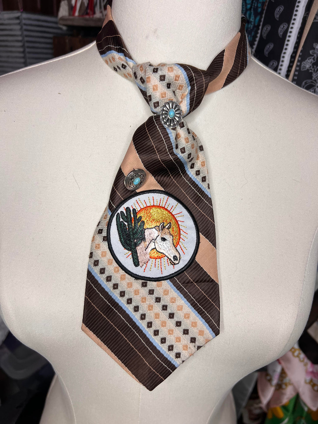 The Desert Sundown Shorty Tie