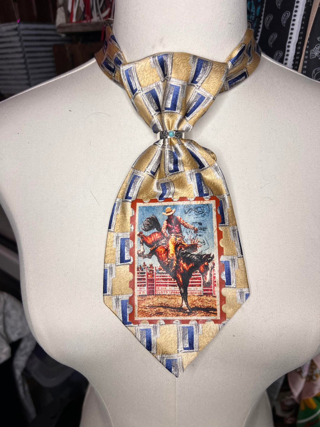 The Golden Rodeo Shorty Tie