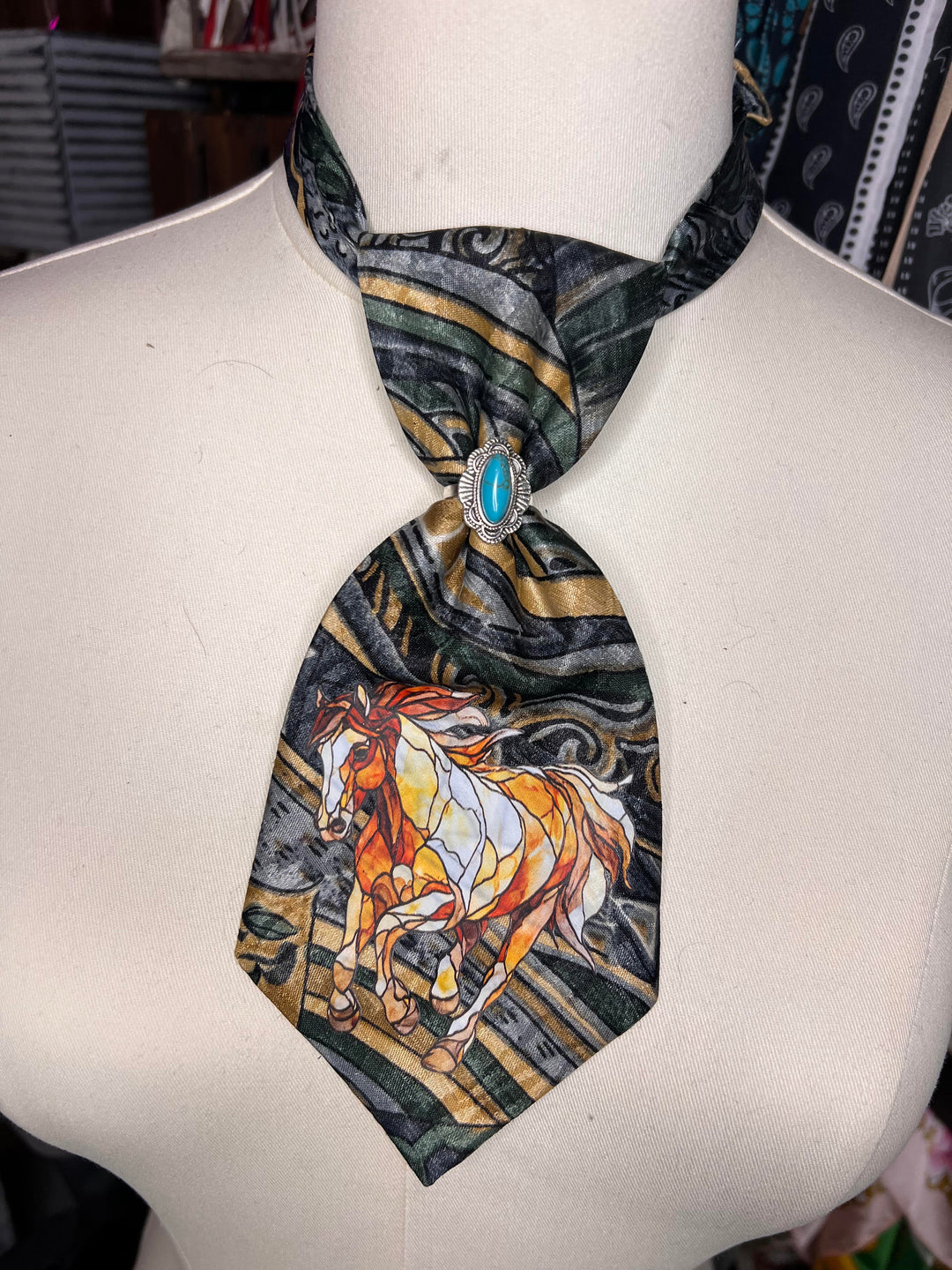 The Painted Prairie Shorty Tie