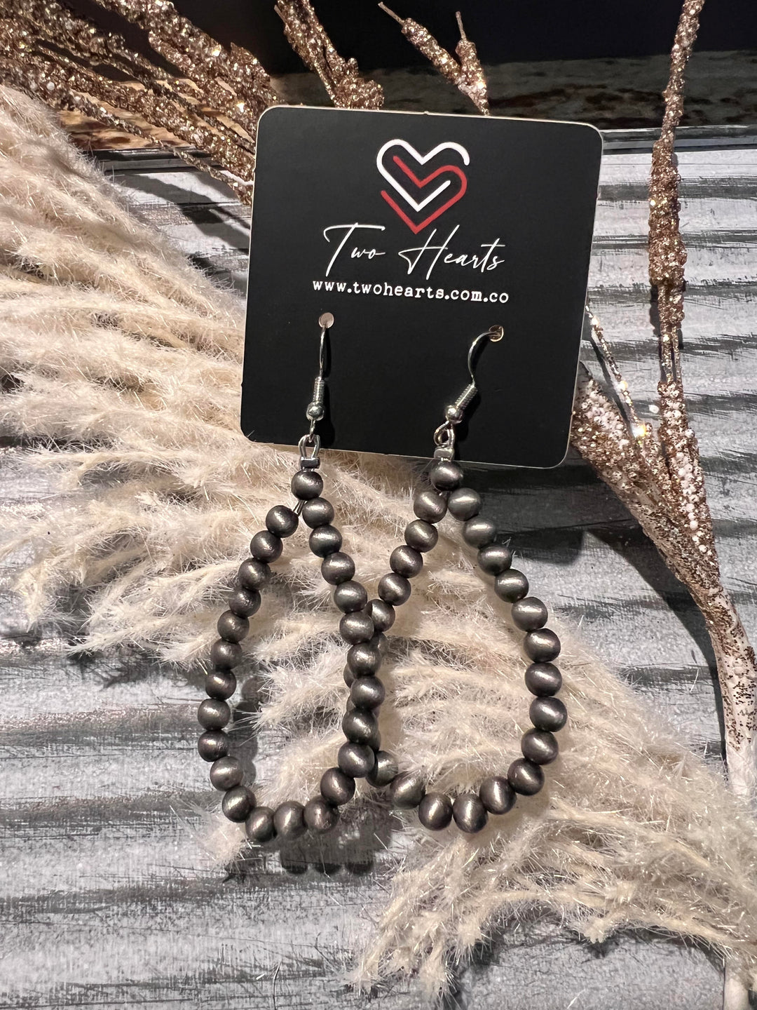 The Silver Mesa Teardrop Earrings