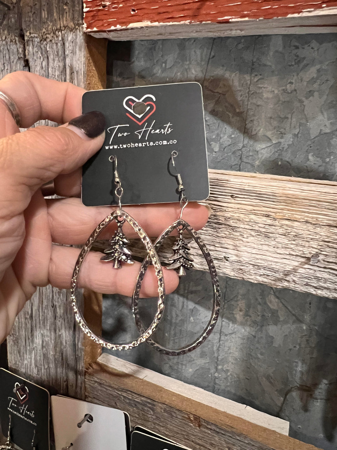 The Silver Pines Earrings