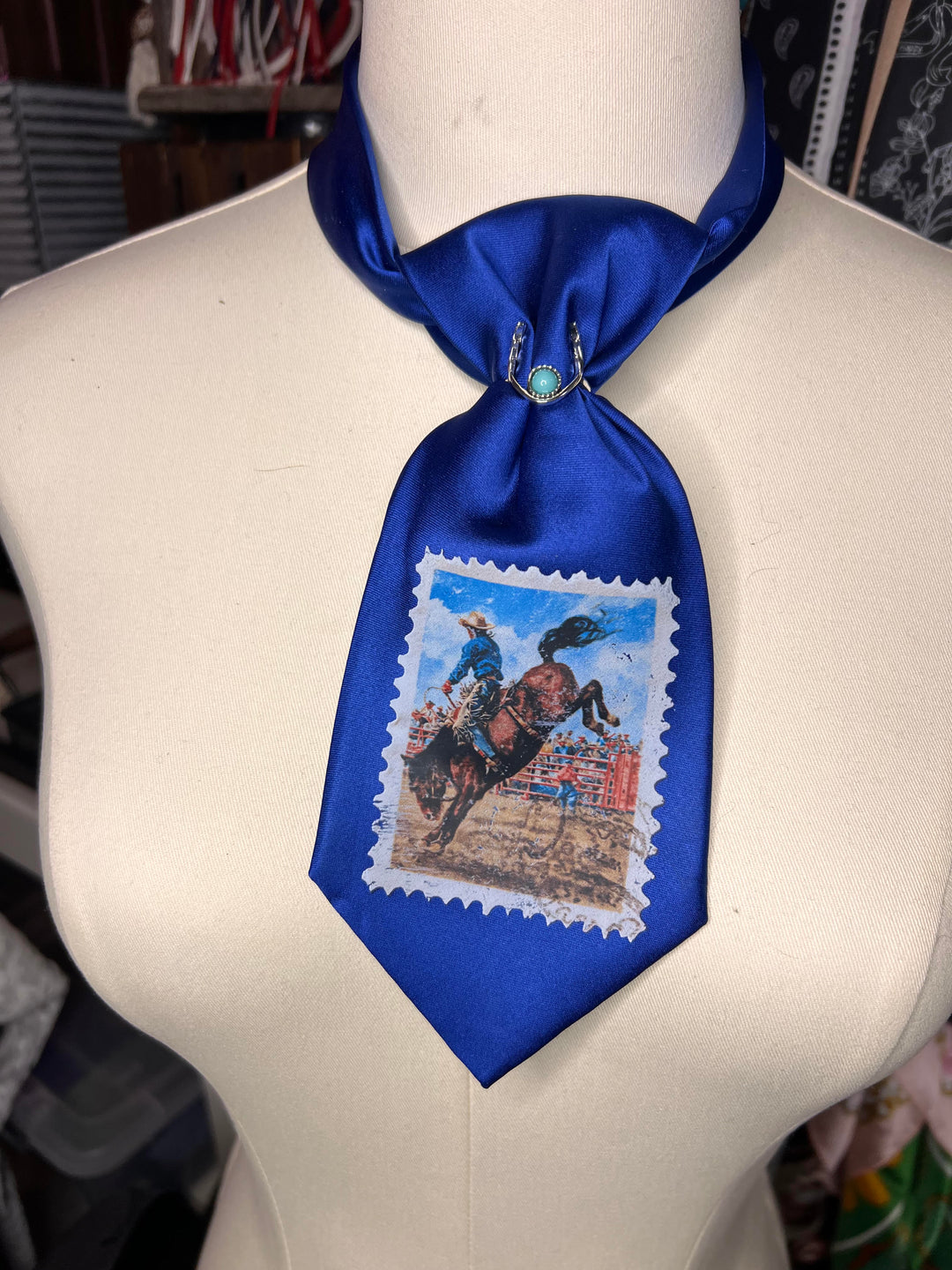 The True Blue Rodeo Shorty Tie