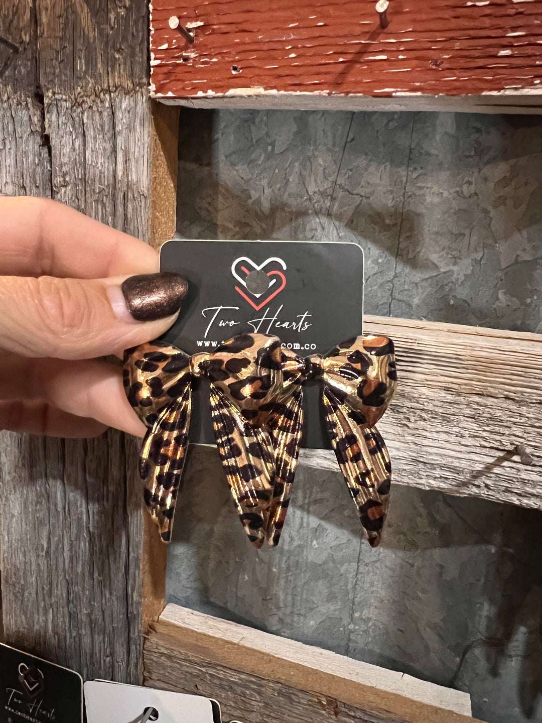 The Wild Side Bow Earrings
