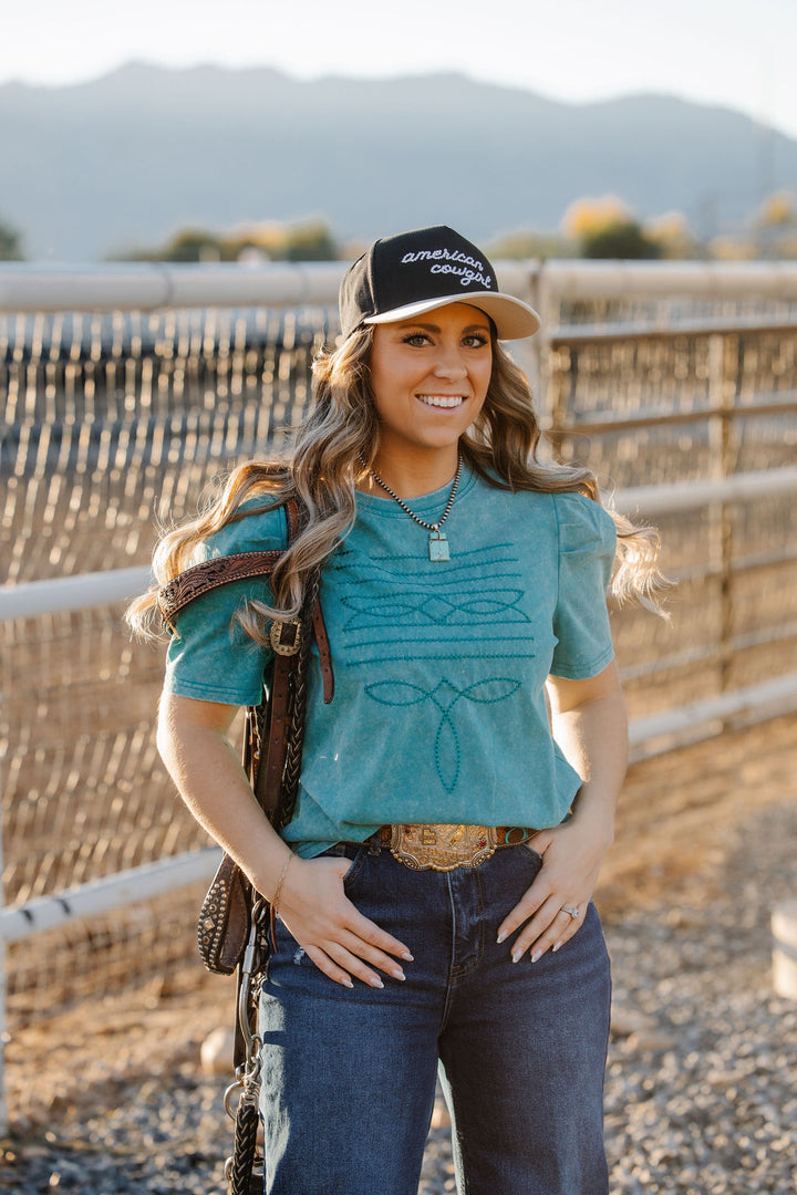 The Turquoise Trails Top