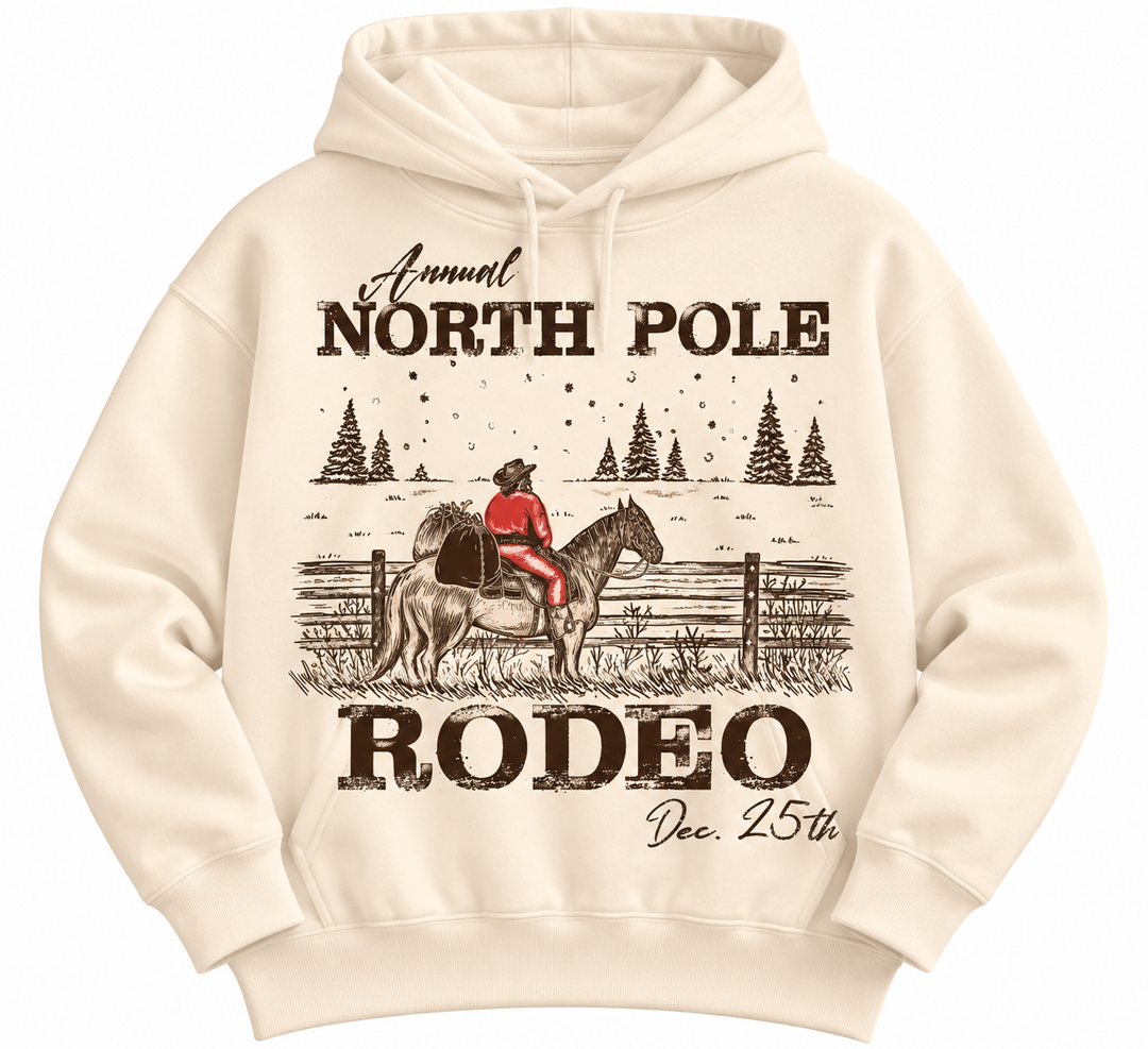 The Annual North Pole Rodeo Hoodie