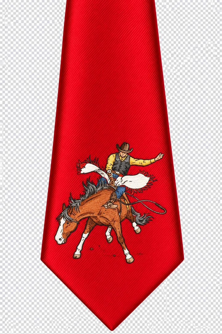 Bronc Rider Necktie