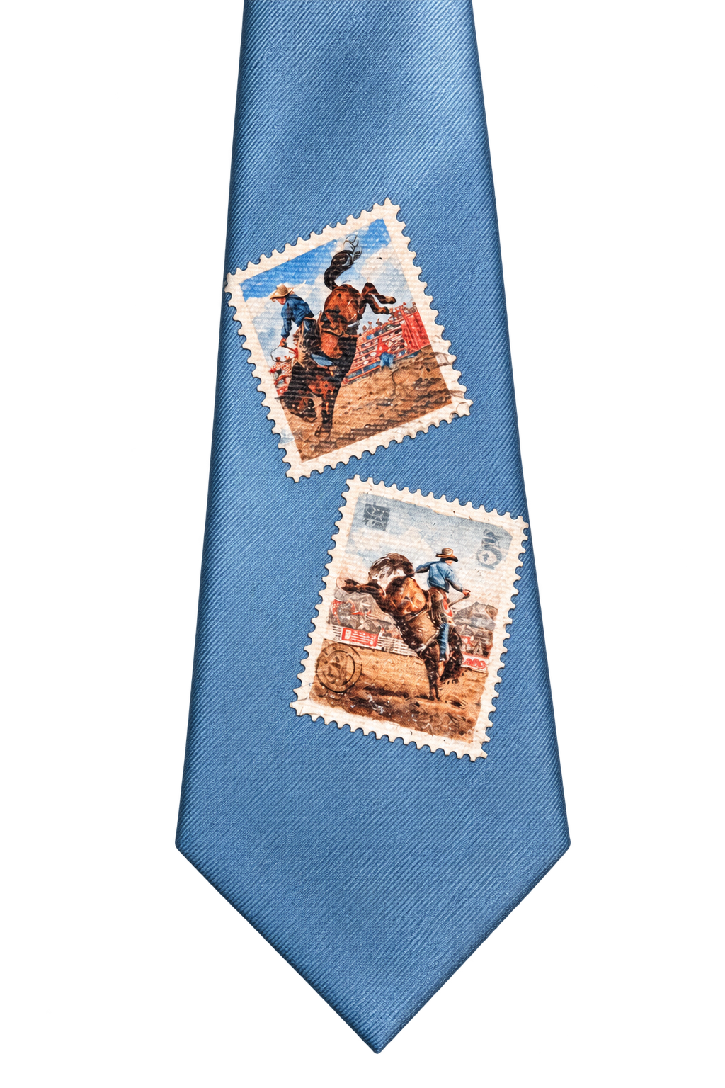 Bucking Stamps Necktie