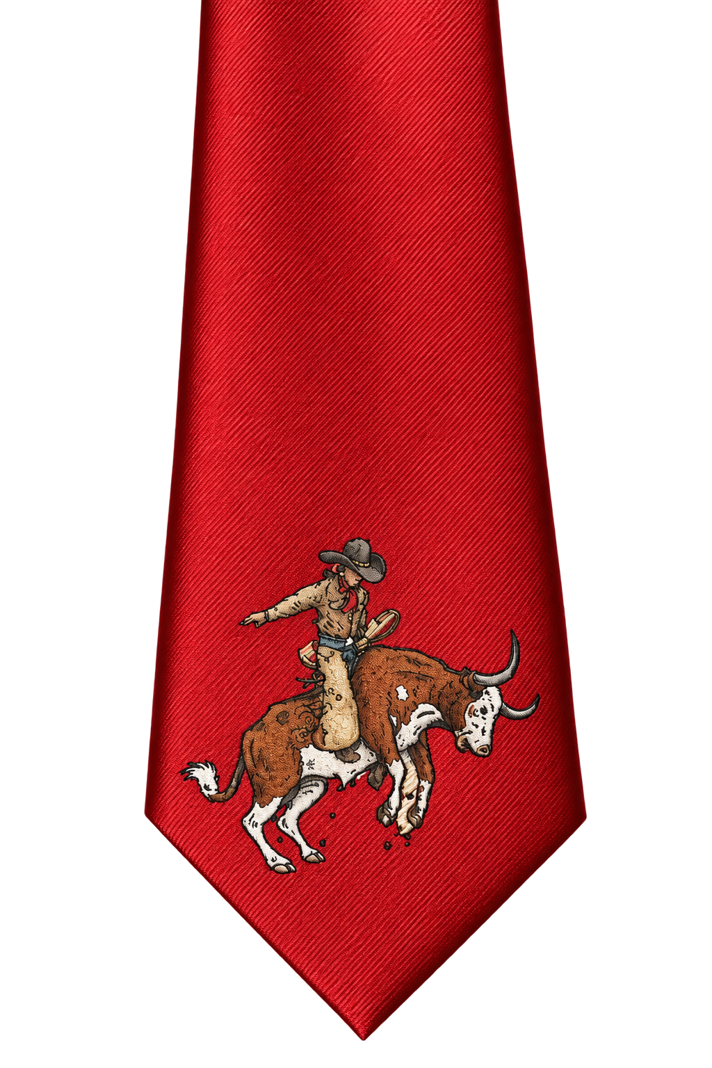 Bull Rider Necktie
