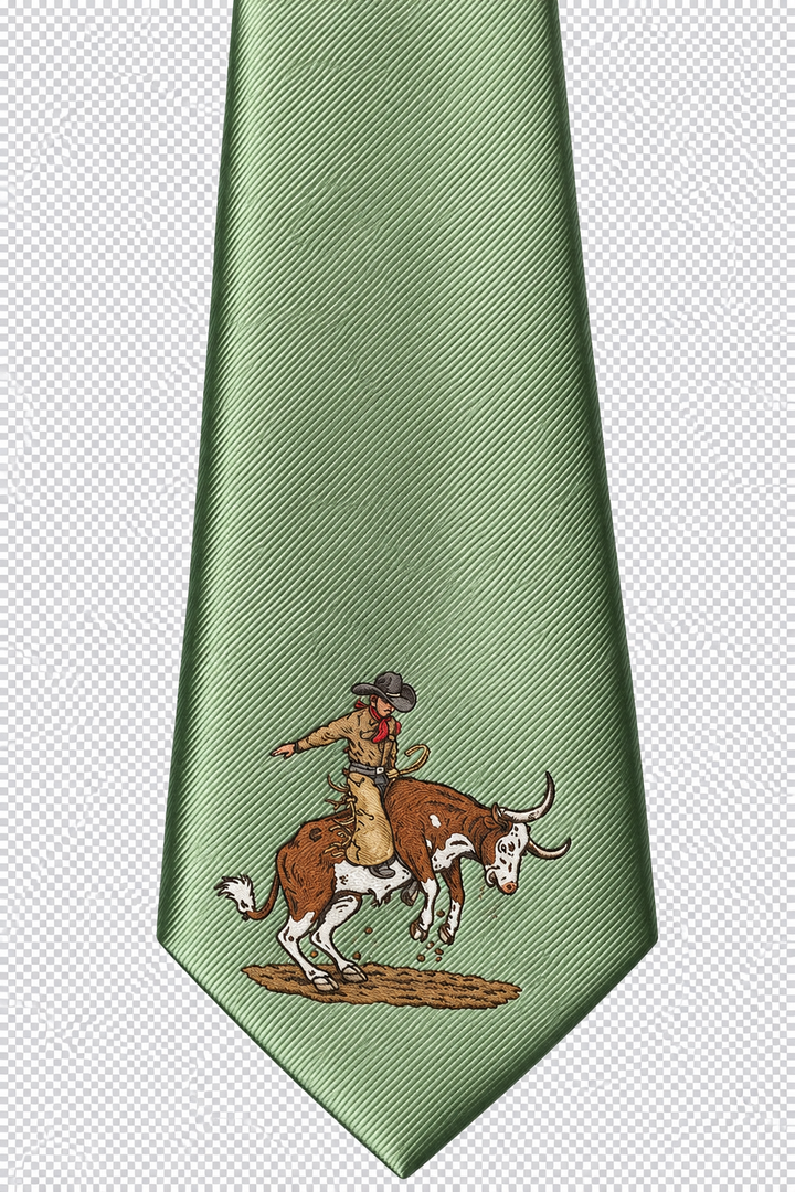 Bull Rider Necktie