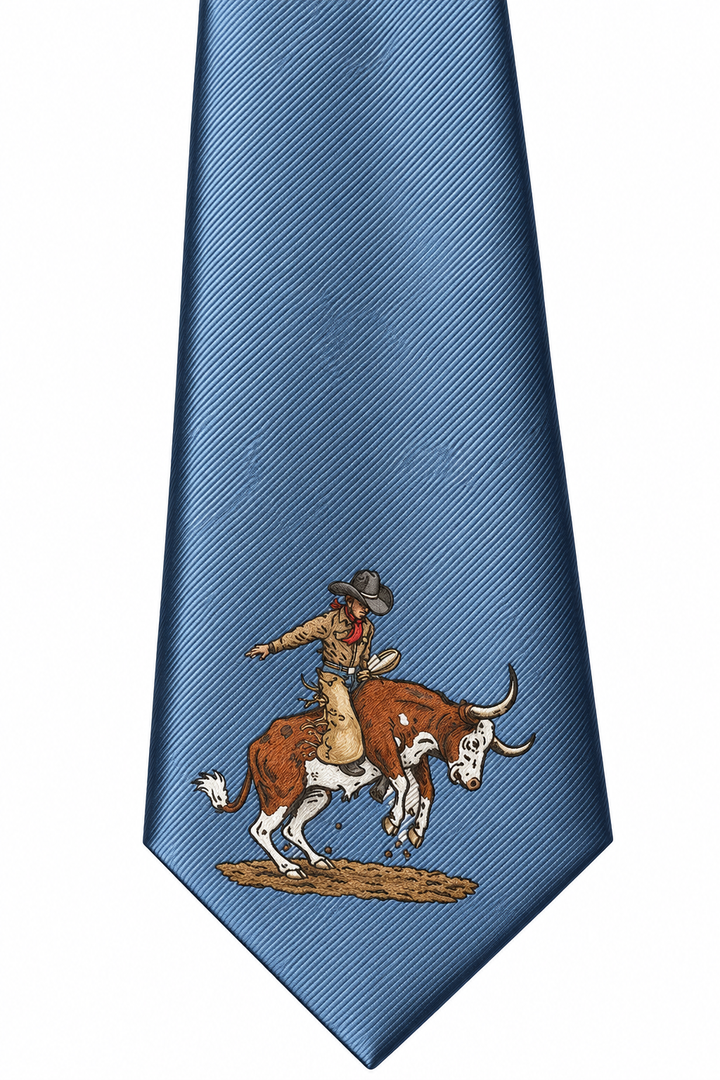 Bull Rider Necktie