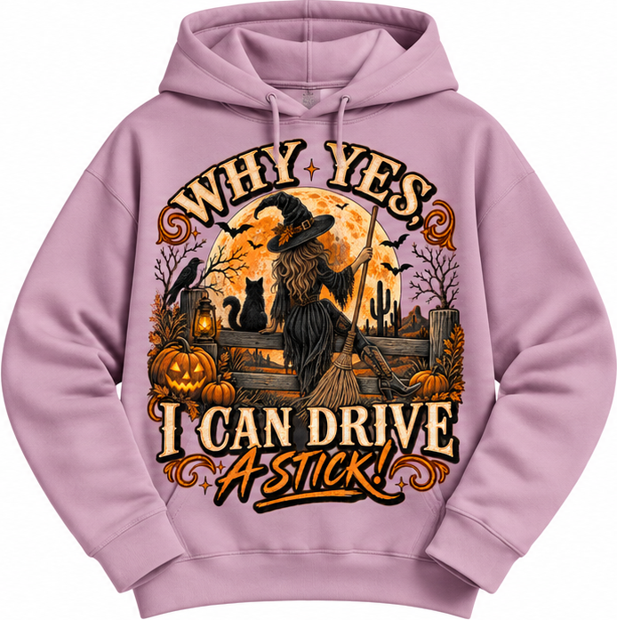 The Drive a Stick Hoodie