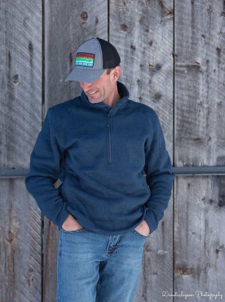 Mens Fleece Quarter Zip
