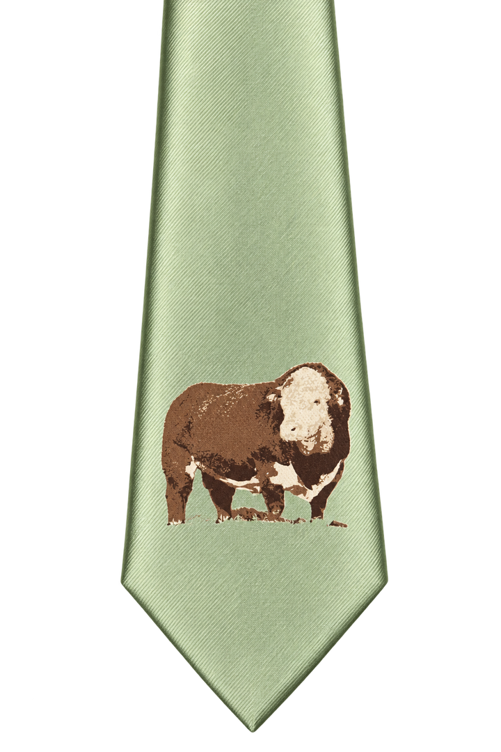 Hereford Bull Necktie