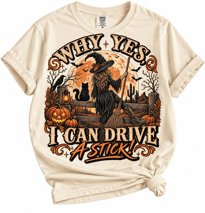 The Drive a Stick Tee