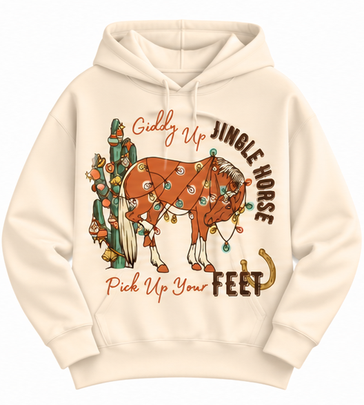 The Jingle Horse Hoodie