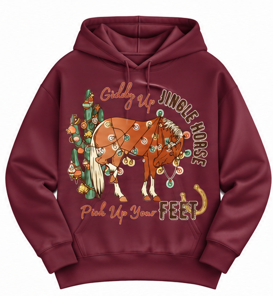 The Jingle Horse Hoodie