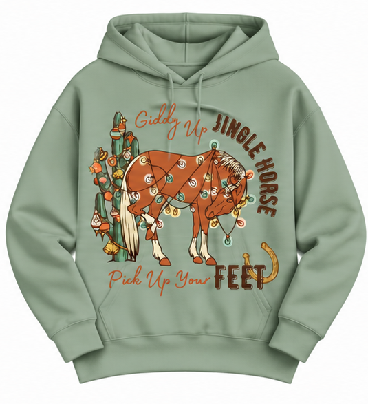The Jingle Horse Hoodie
