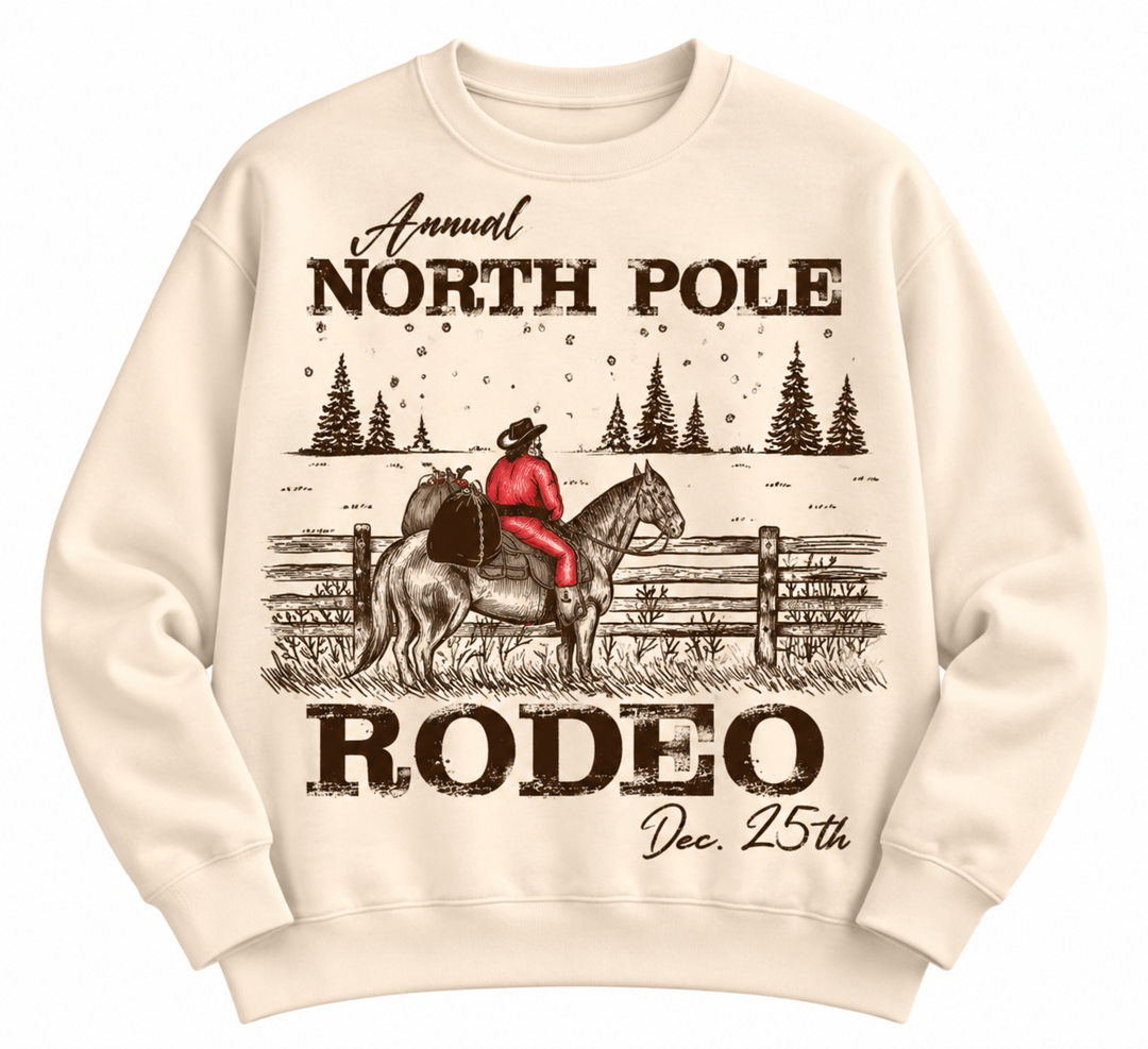The Annual North Pole Rodeo Crewneck