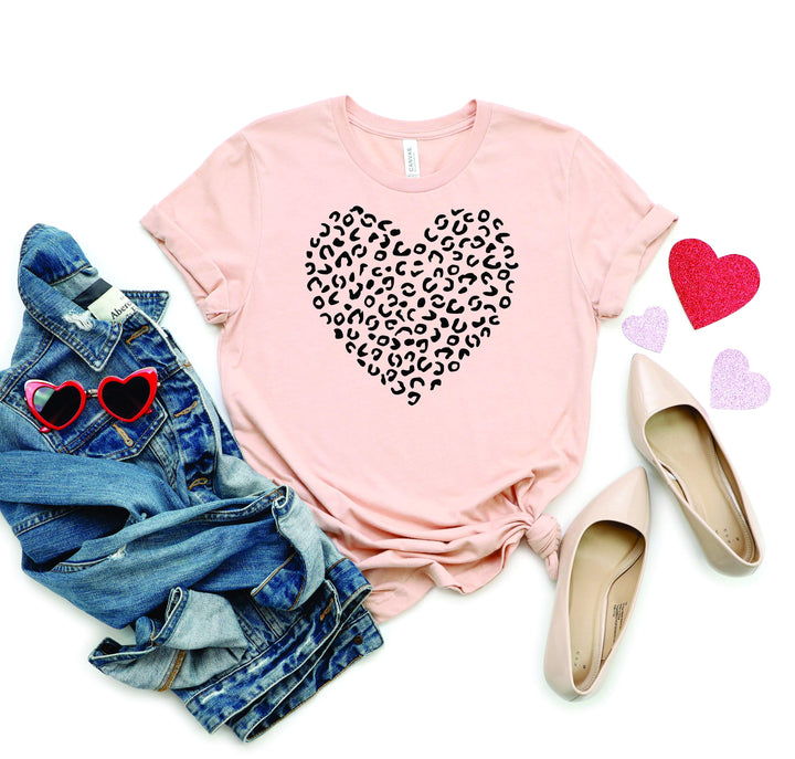 Cheetah Heart Tee