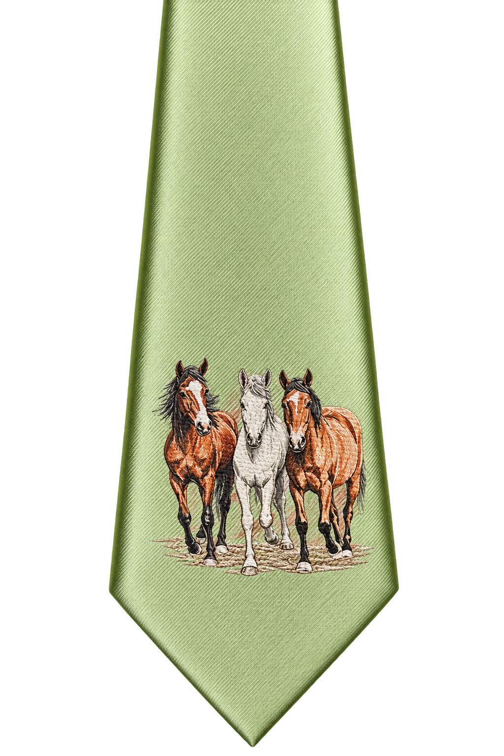 Running Horses Necktie