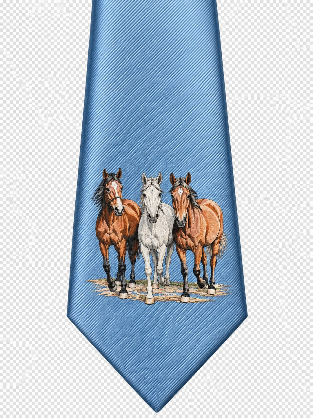 Running Horses Necktie