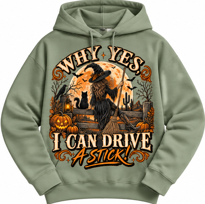 The Drive a Stick Hoodie