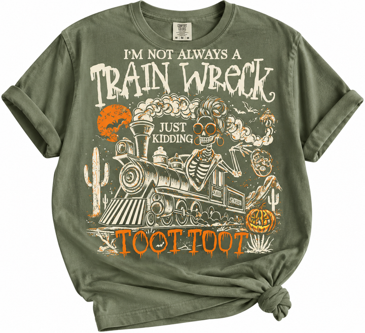 The Train Wreck Tee