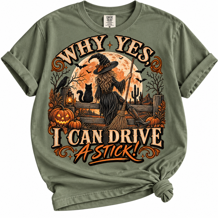 The Drive a Stick Tee