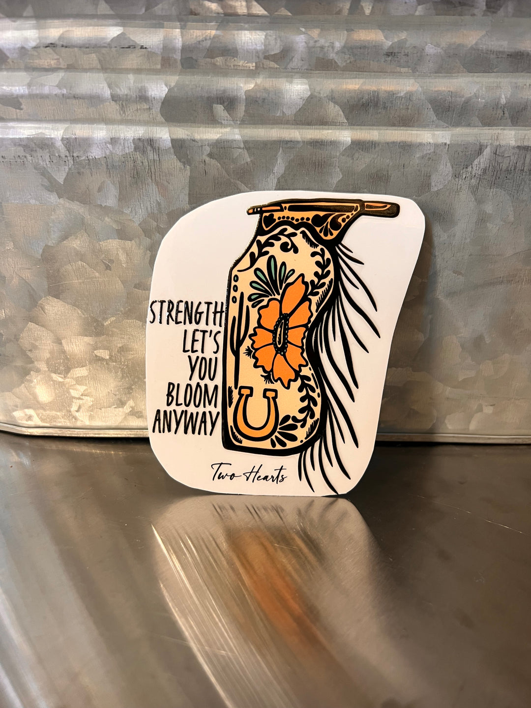 Bloom Anyway Sticker