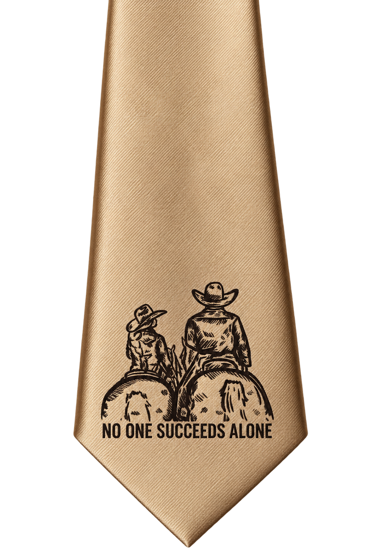 No One Succeeds Alone Neck Tie