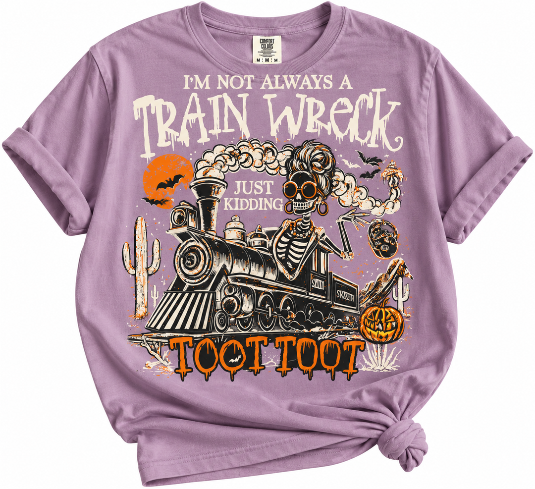 The Train Wreck Tee