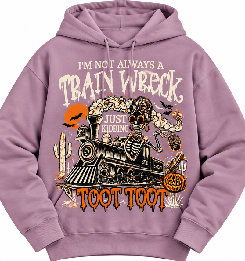 The Train Wreck Hoodie