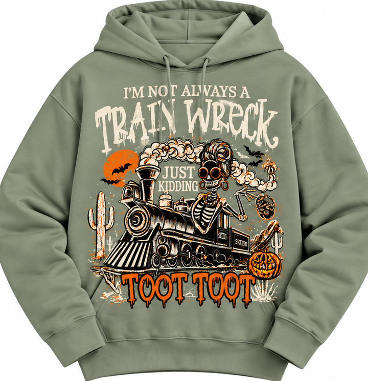 The Train Wreck Hoodie