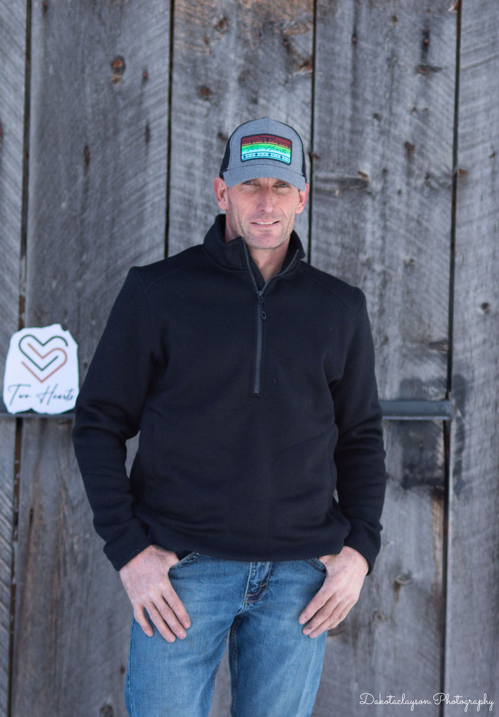 Mens Fleece Quarter Zip