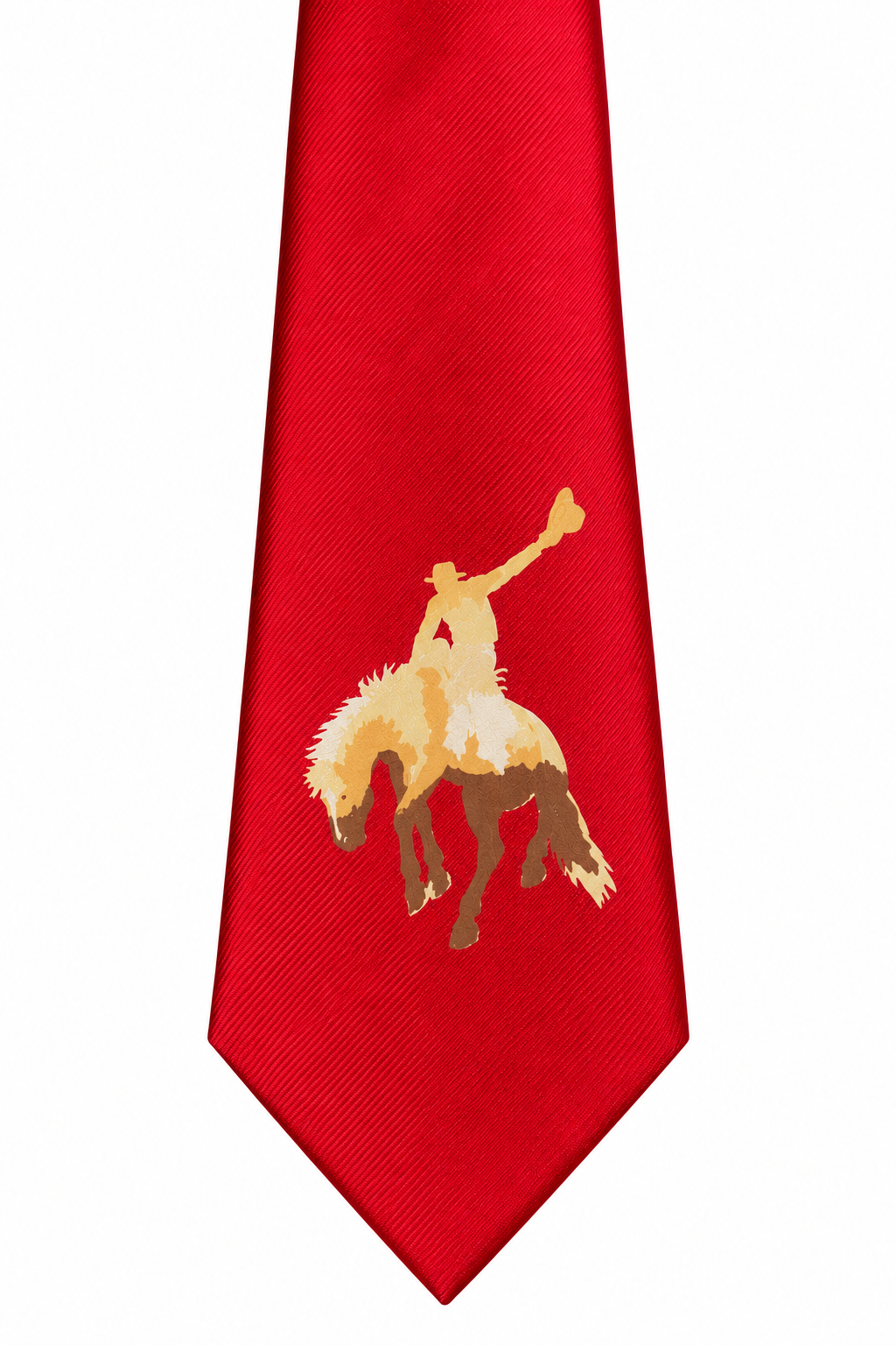 Western Bronc Rider Necktie