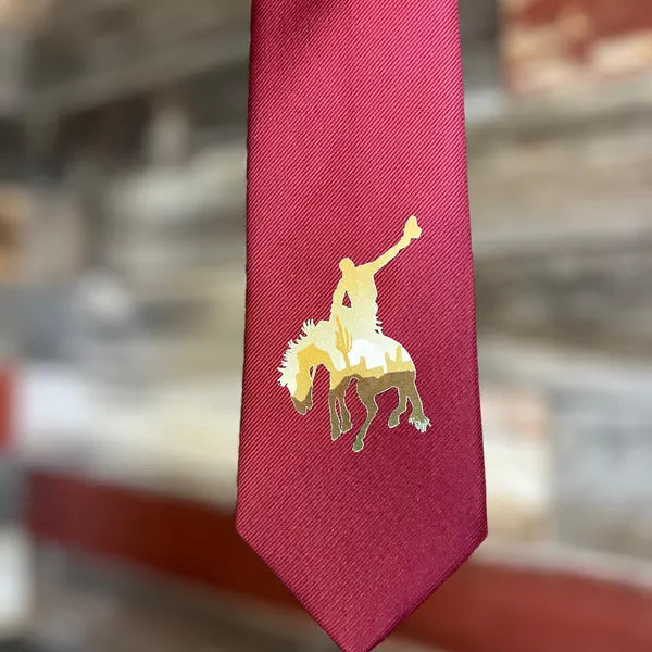 Western Bronc Rider Necktie