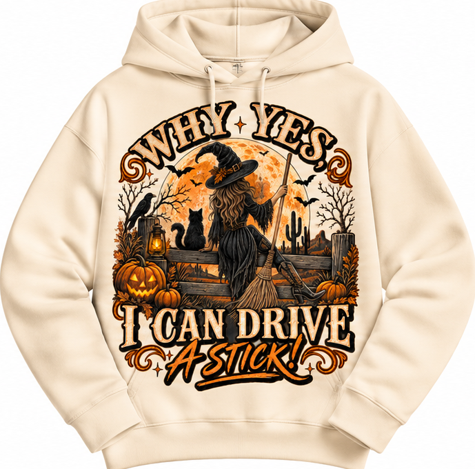 The Drive a Stick Hoodie