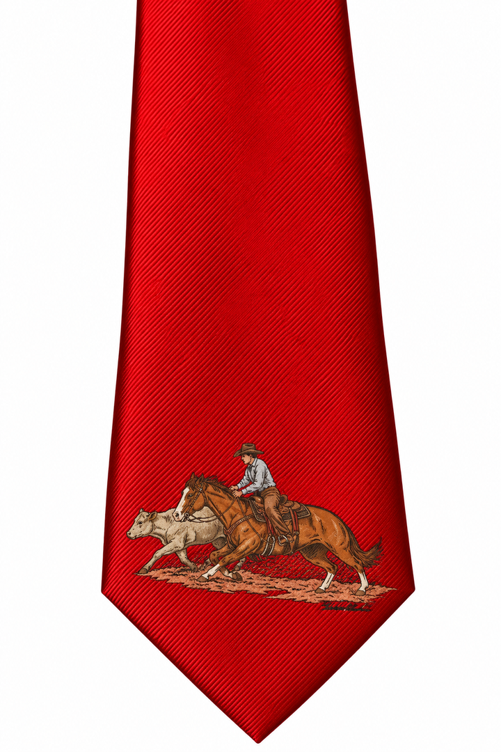Working Cow Horse Necktie
