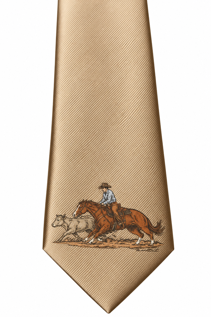 Working Cow Horse Necktie