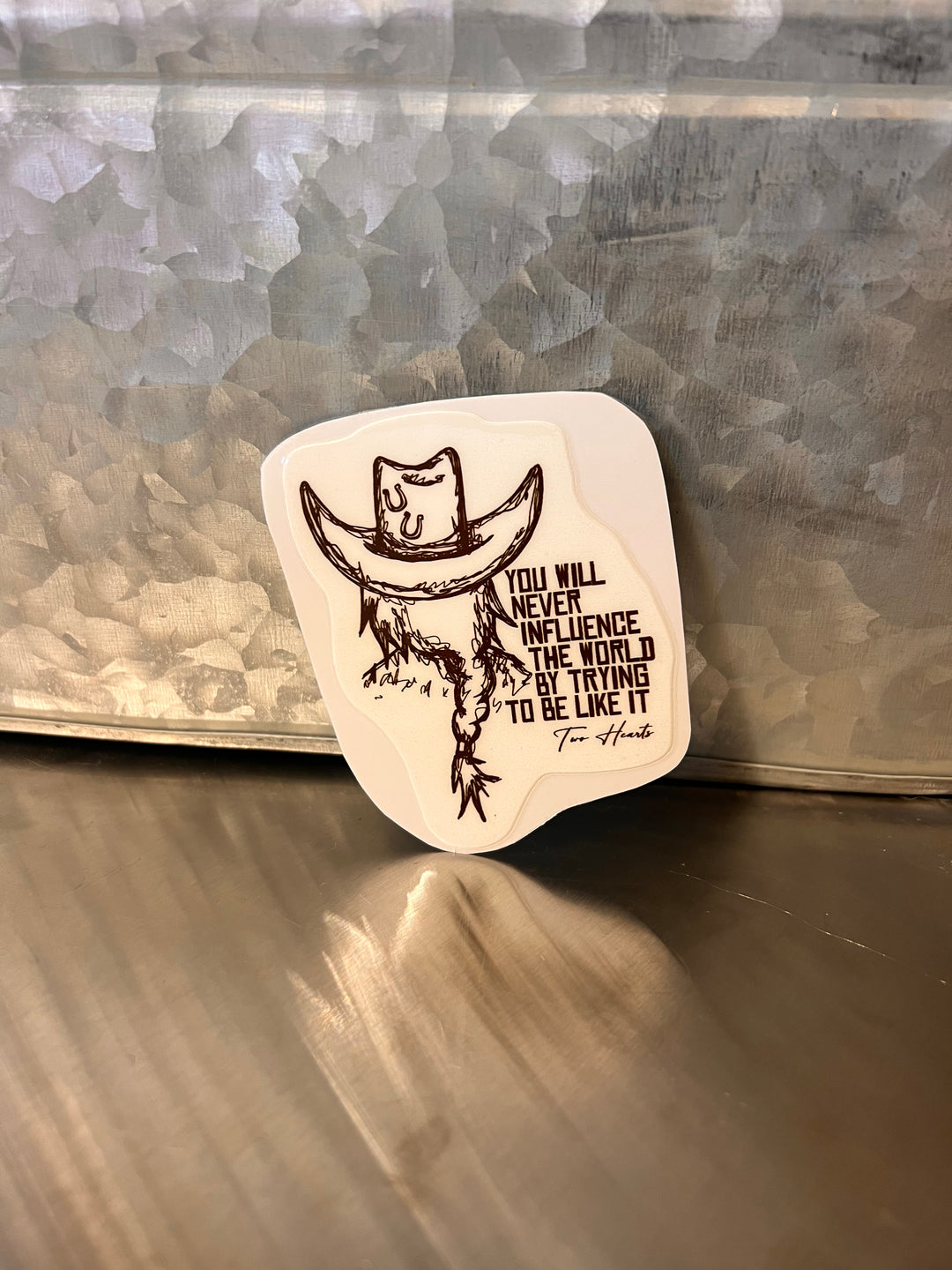 Influence The World Sticker