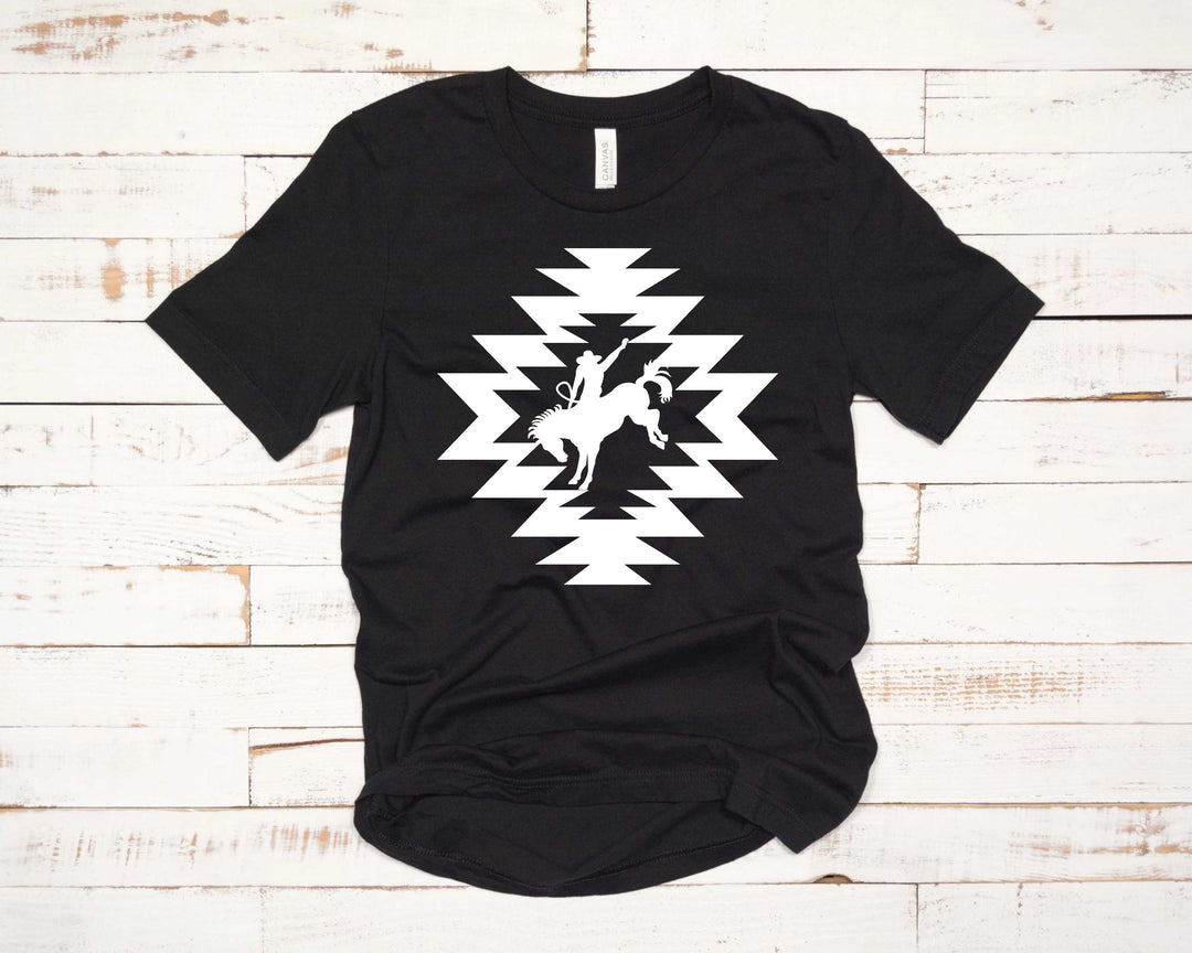 Aztec Bucking Horse Tee