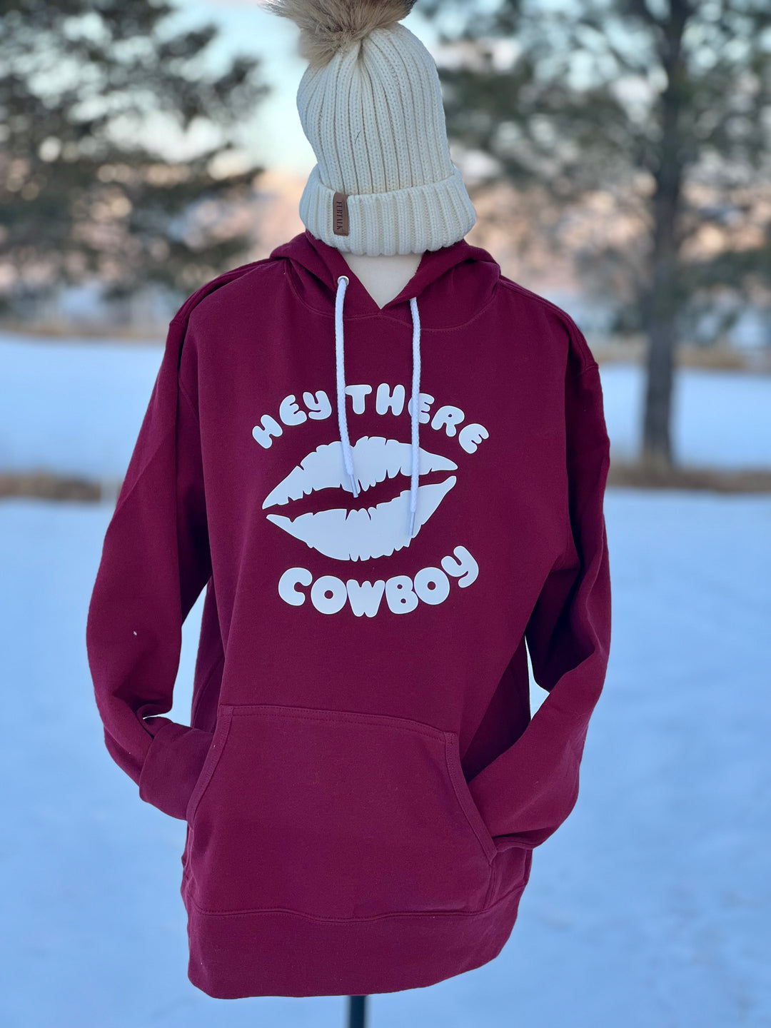Hey Cowboy Hoodie