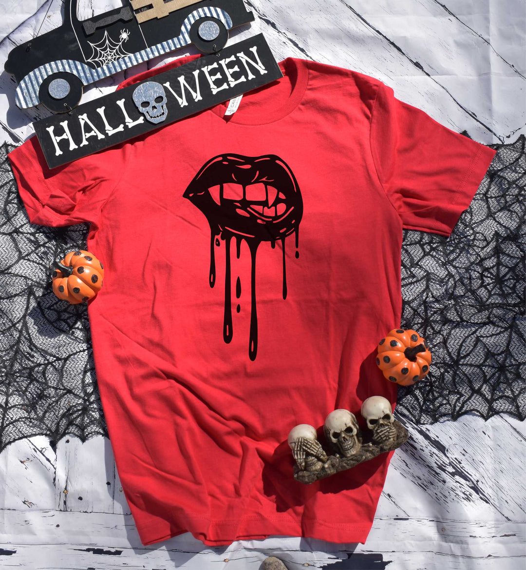 Vampire Lips Graphic Tee