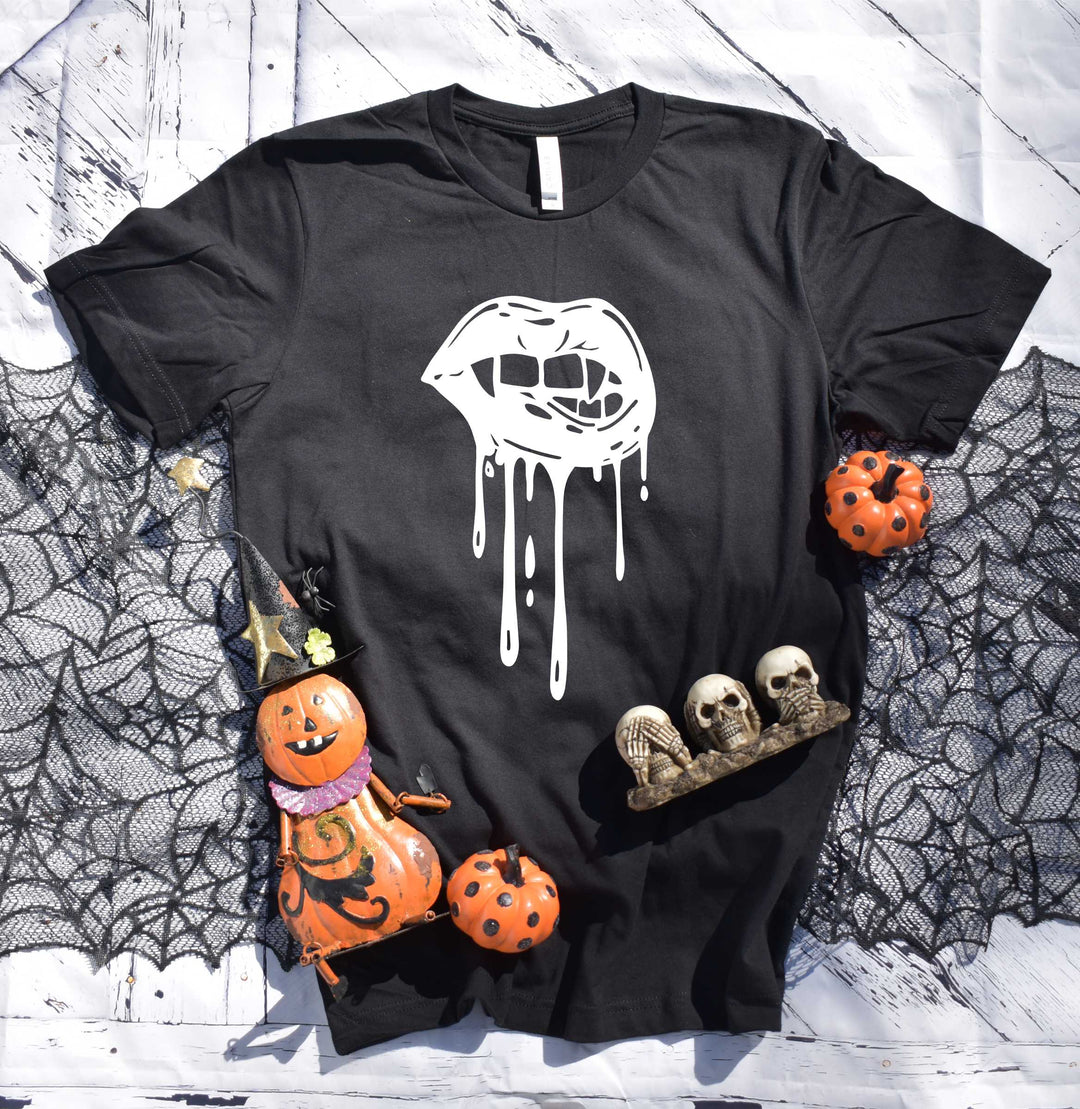 Vampire Lips Graphic Tee